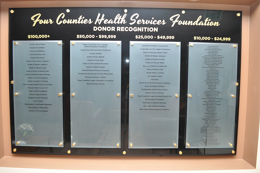Recognition The Four Counties Health Services Foundation Recognition The Four Counties Health Services Foundation